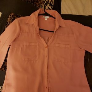 Long sleeve dressy top